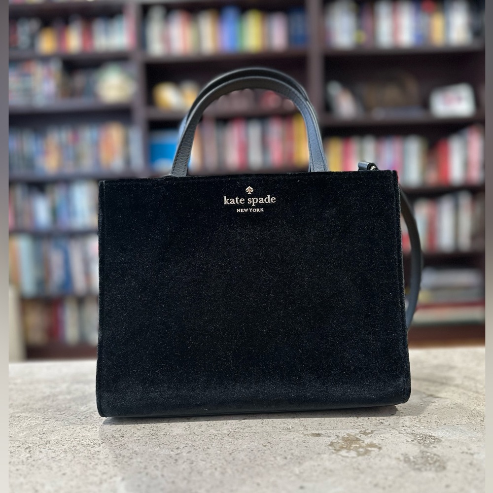 Kate Spade Thompson Street Velvet Sam Satchel